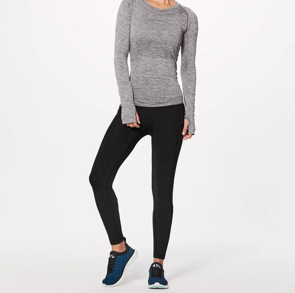 Lululemon Pants - Lululemon All The Right Places leggings low rise Y2K II Black Sz 4 A008000